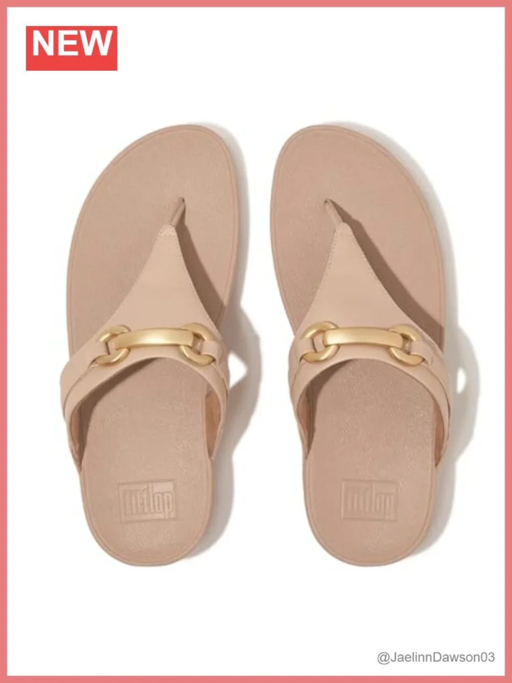 FitFlop Lulu Leather Toe-Post Platform Sandals Chunky Snaffle Wedge